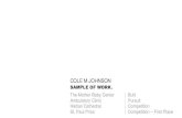 Cole M Johnson - Sample of Work