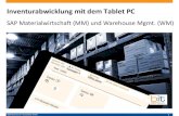 B&IT-Kurzinfo: Mobile inventurabwicklung auf Tablet PC / iPad mit SAP MM / WM
