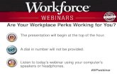 Are Your Workplace Perks Working For You?
