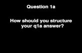 CPiM q1a How to Structure an Answer