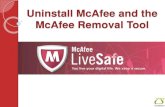 Uninstall McAfee and the McAfee Removal Tool-Support for McAfee-TechSpeedy