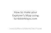 Scribble maps for explorers project