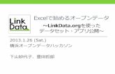 Excelで始めるオープンデータ ～LinkData.orgを使った データセット・アプリ公開～
