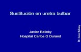 Bulbar urethra replacement (Colgajos e injertos en la estenosis de uretra bulbar)