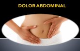 Dolor abdominal DIARREA CONSTIPACION