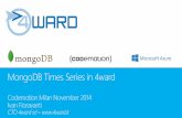 Codemotion 2014 4ward time series with MongoDB