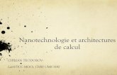 Nanotechnologie et architectures de calcul