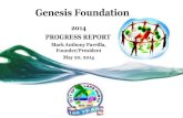 Genesis 2014 progress report presentation final 1