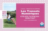 Transats Numériques, saison 2 - Atelier Facebook débutant - 17 novembre 2014