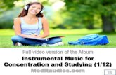 Concentration Music for Start Studying - 13hz Beta Binaural Beats (Track 1/12)