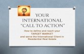 International 101 - How to Attract Foreign Clients & Meet Your Objectives (Peggie Pentecost)