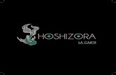 Carte Restaurant Hoshizora