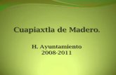 1er informe de gobierno - Cuapiaxtla, Puebla