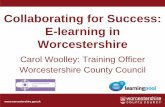 Collaboration for successful e learning in worcestershire