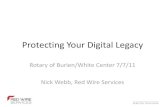 Protecting Your Digital Legacy