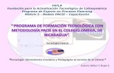 Programa de formación tecnológica con metodología Pacie en Colegio Omega de Nicaragua
