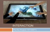 Multi touch interaction