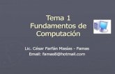 Tema1 - Introducción a Computación