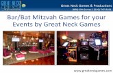 Bar/Bat Mitzvah Games for your Events by Great Neck Games