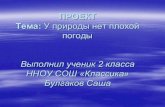 презентация Булгаков Александр