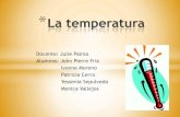 La Temperatura, prevención de riesgos - Chile