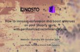 Nosto shopify webinar_slideshare