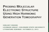 Probing Molecular Electronic Structure Using High Harmonic Generation Tomography