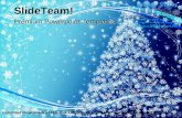 Blue christmas tree background power point templates themes and backgrounds ppt layouts