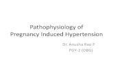 Pregnancy Induced Hypertension- Pathophysiology