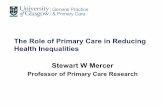 Primary Care & Health Inequality