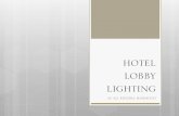 Hotel Lobby Lighting