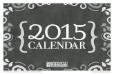 Calendario para anotaçoes 2015 criatividade ativa