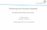 Protecting Your Business Globally - David Snead, i2Coalition