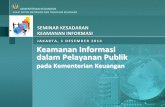 Keamanan Informasi dalam Pelayanan Publik pada Kementerian Keuangan