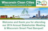 Annual Meeting & Wisconsin Smart Fleet Banquet Sponsorship Presentation