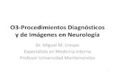 O3 procedimientos diagnósticos y de imágenes en neurología