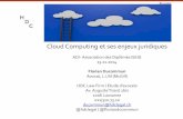 Cloud computing : enjeux juridiques