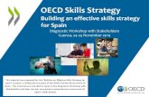 Building an Effective Skills Strategy for Spain – Workshop with Stakeholders