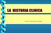 Pd01.Historia Clinica 1/2.Prof. Rubio Rubio