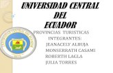 Provincias turisticas del ecuador