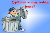 Where\'s my bear?