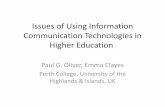 Issues of using ICTs in higher education