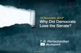 Election 2014: Why Did Democrats Lose The US Senate?