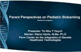 Parent Perspectives on Pediatric Biobanking