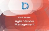 Agile Vendor Management