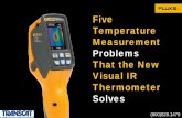 Five Temperature Measurement Problems that the New Visual IR Thermometer Solves