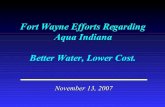 Fort Wayne Presentation on Aqua Indiana