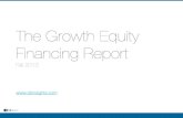 Growth equity financing report