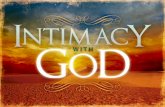 Intimacy with god naf week 3