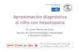 Aproximación diagnóstica al niño con hepatopatia